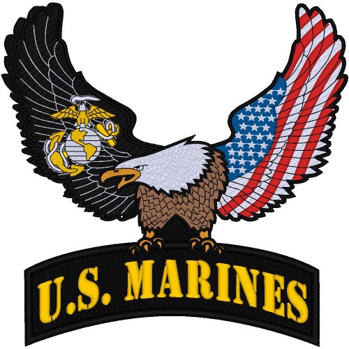  USMC-Eagle US Marines - Bolso bandolera infantil, diseño  minimalista neutral, color rosa : Ropa, Zapatos y Joyería