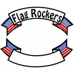 AMERICAN FLAG ROCKER