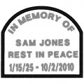 TOMB STONE MEMORY PATCH