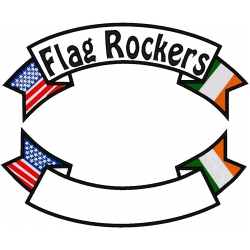 USA & IRELAND  BANNER ROCKER